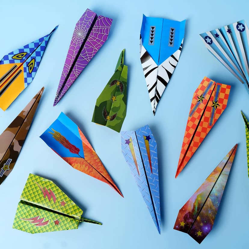Creativity for Kids Paper Airplane Kit, Make 20 Airplanes B00A3H81LK