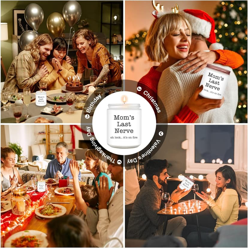 Homsolver Gifts for Mom from Daughter Son, Best Mom Gifts, Funny Mom, Birthday Thanksgiving for Mom Stepmother Adoptive Mother, Mom's Last Nerve