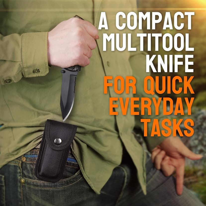 Graduation for Him Gifts, “HOTTER BY ONE DEGREE” Multitool Knife, Practical College Graduation Decorations 2026, Masters Degree Grad Gifts, Gift for Son Graduate Students Camping, Hiking, Fishing B0GL3J9STK
