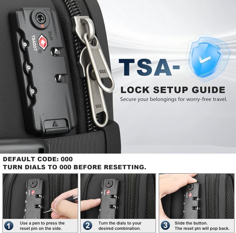 Vacuum Backpack Travel 60L Expandable Vacuum Seal Compression Travel Backpack with Pump, TSA, Waterproof Oxford,17" Laptop Compartment,Carry On Backpack for Men & Women,Business,Flight Travel (Black)