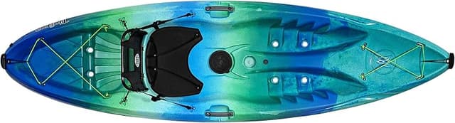 Perception Kayaks Tribe 9.5 | Sit on Top Kayak | Recreational Kayak