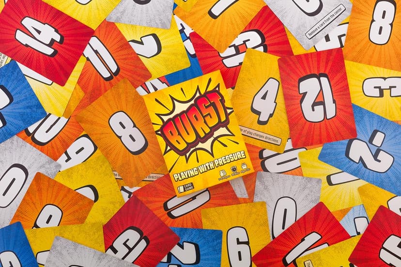 Lost Boy Entertainment Burst - Card Games - Family Party - Game Night - for Kids 10 and Up - Games for Adults - Creators of Piles!