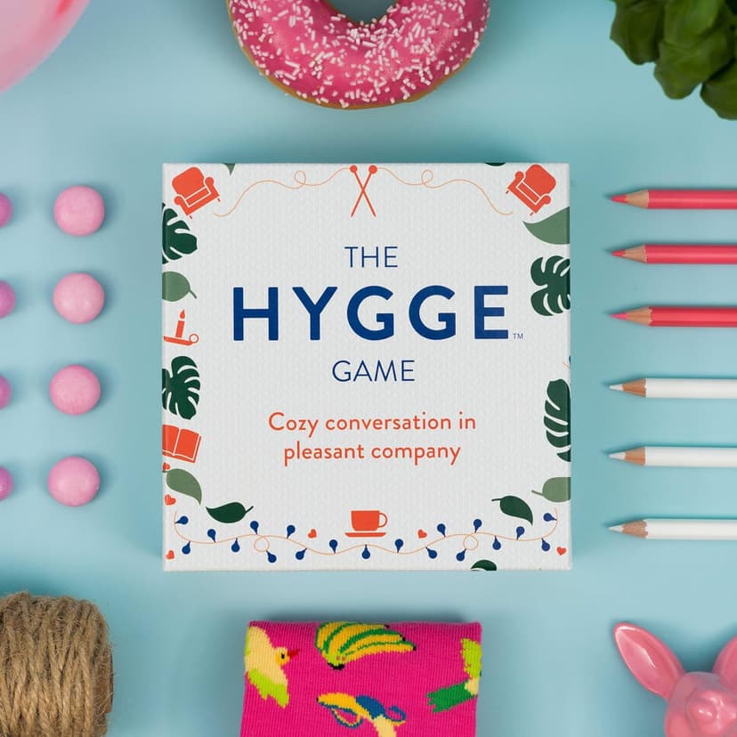 The Hygge Game - Cozy Conversation In Pleasant Company Multicolored, White,14 years B0778X7GNL