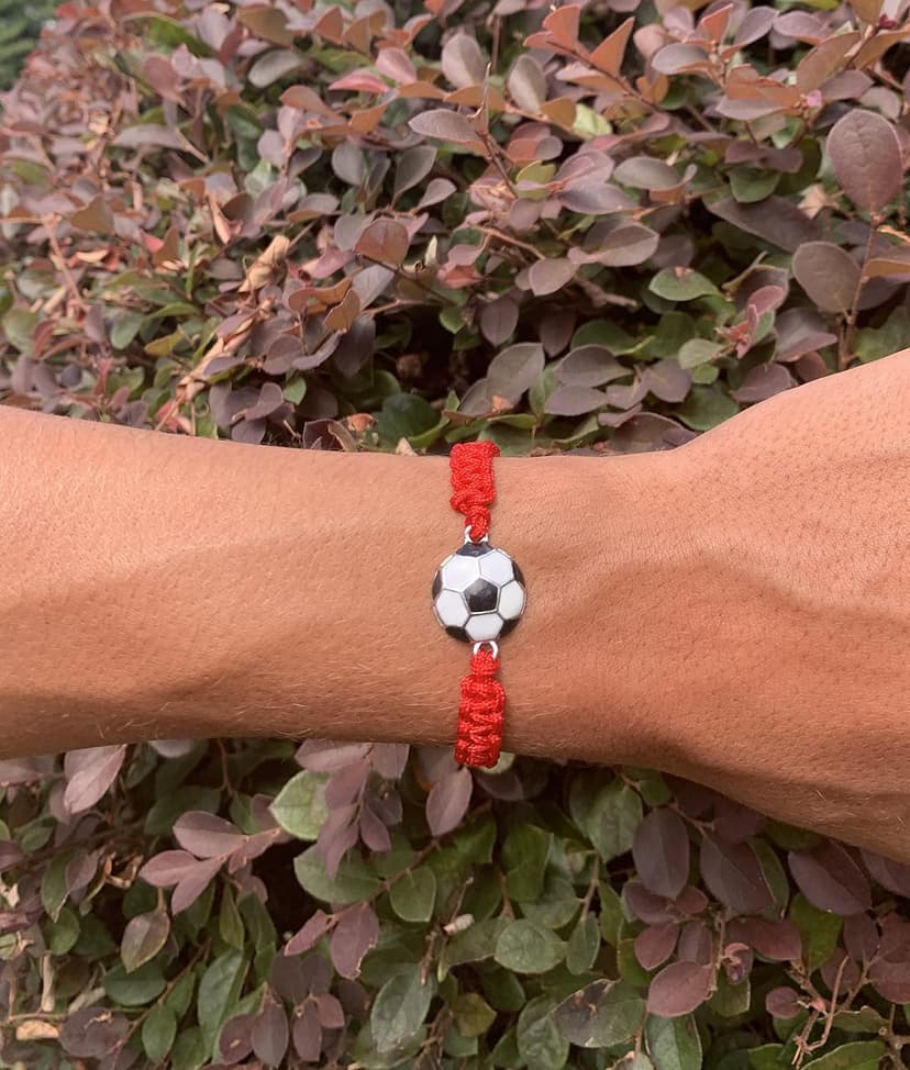 Soccer Bracelet, Soccer Jewelry, Adjustable Unisex Soccer Paracord Bracelets - Soccer Gift