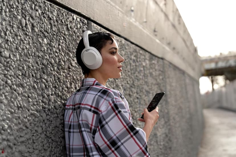 Sony ULT WEAR Over-Ear Noise Canceling Bluetooth Headphones with Alexa Built-in, Comfortable Design, 30-Hour Battery, Massive Bass, & Signature Noise Canceling Found in 1000X Series, Off White