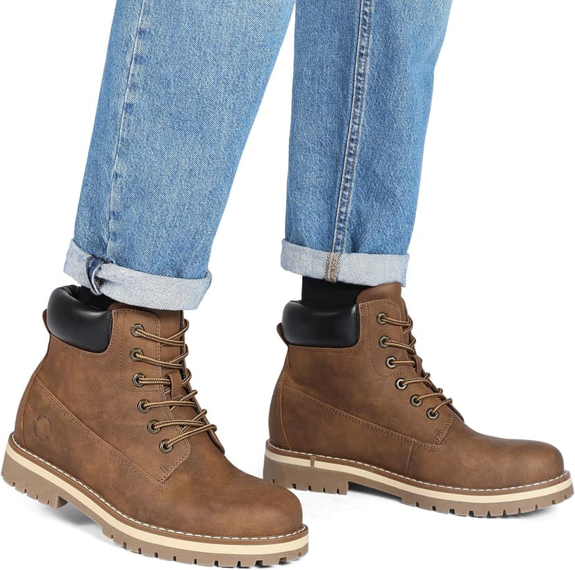 Bruno Marc Men's Classic Winter Fall Casual Boots Warm Cold-Weather Work Boots 3.0