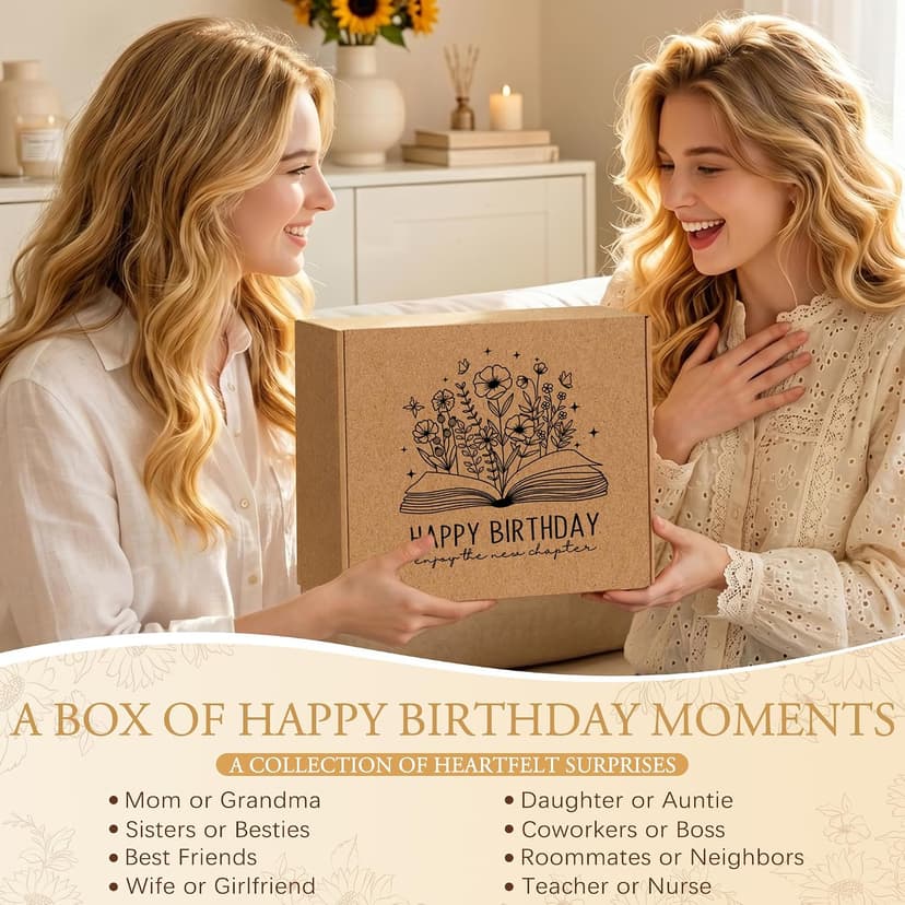 21st Birthday Gifts for Women Her Happy 21 Year Old Birthday Gift Ideas for Her Unique Gifts for 21 Year Old Female Cool 21st Bday Accessories for Daughter Girl Best Funny 21 Decorations Gift Box Set B0H5VKJ885