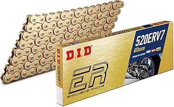 DID (520ERV7110ZB) Gold 110 Link High Performance ERV7 Series X-Ring Chain with Connecting Link