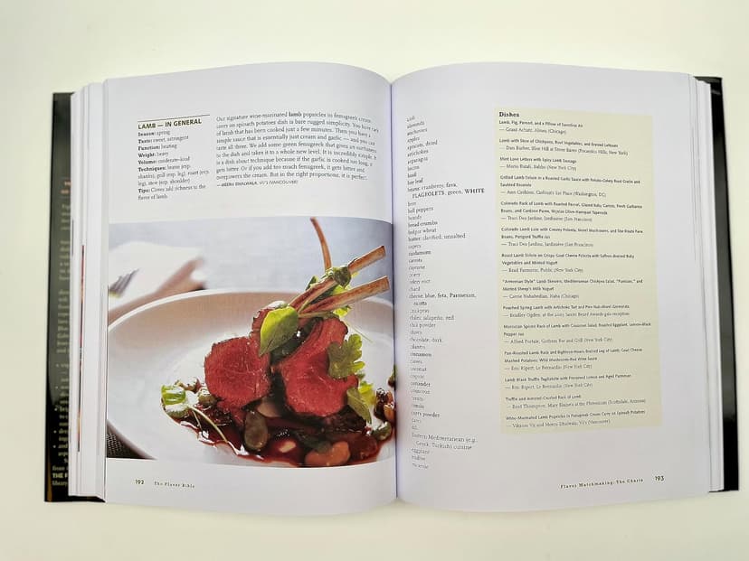 The Flavor Bible: The Essential Guide to Culinary Creativity, Based on the Wisdom of America's Most Imaginative Chefs 0316118400