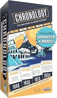 Buffalo Games - Chronology - The Game Where You Make History - Historical Timeline Trivia for 2+ Players, Ages 14+