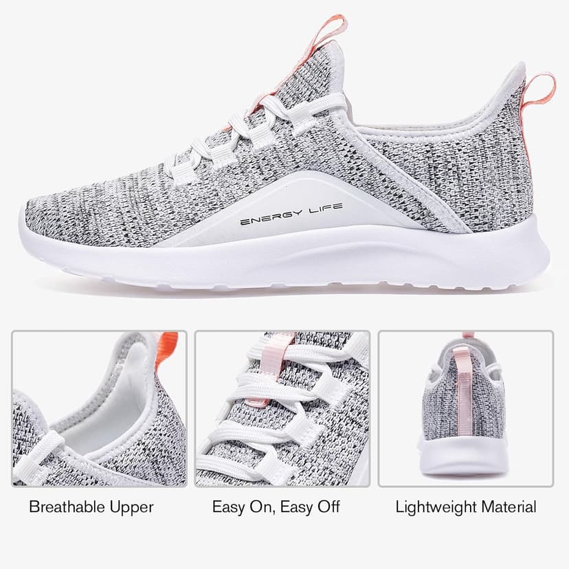 ALEADER Women's Energycloud Lightweight Slip On Walking Running Shoes