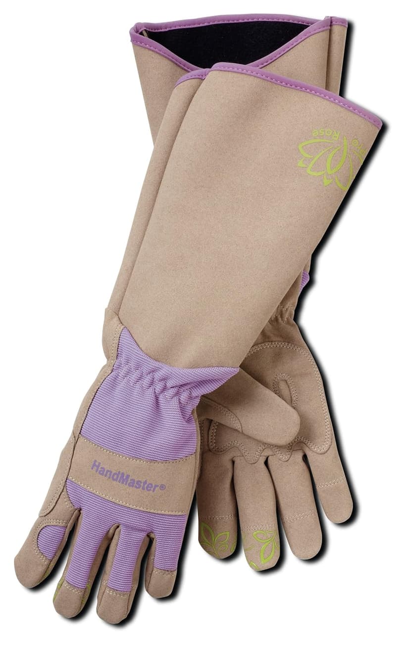 Magid Glove & Safety Professional Rose Pruning Thorn Resistant Gardening Gloves with Long Forearm Protection for Women (BE195TS) - Puncture Resistant, Small (1 Pair)