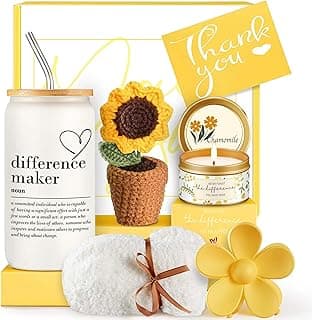 Thank You Gifts for Women, Teacher Appreciation Gifts, Thank You Gift Baskets for Women Friends Teachers Coworkers Boss Nurse Mom Employees with Thank You Cards B0DX2KPZ7Y