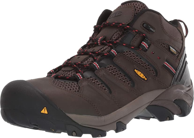 KEEN Utility Men's Lansing Mid Height Steel Toe Waterproof Work Boots