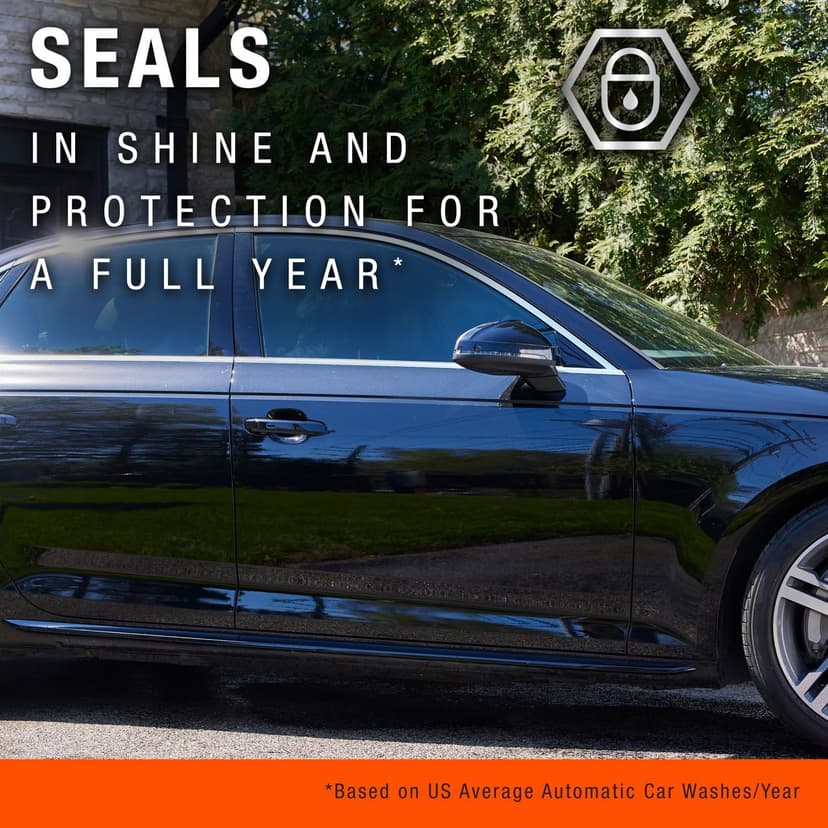 Nu Finish Once a Year Polish and Sealant, Car Polish and Paint Sealant with 3-in-1 Ceramic Technology to Repair, Seal and Repel, 16 fl oz Bottle