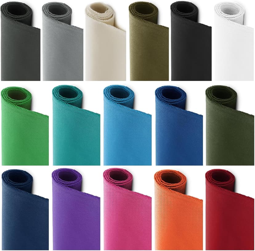 1200D Thicken Waterproof Canvas Fabric by The Yard 58" W Water-Resistant Polyester Fabric Heavy Duty Outdoor Upholstery Material for Chair Patio Cushion Furniture Cover Sewing DIY, 1 Yard Silver Grey