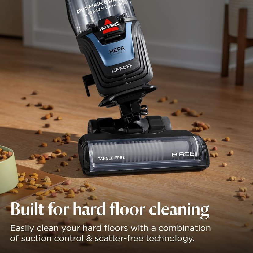 Bissell Pet Hair Eraser Allergen Lift-Off with Powerful Suction, HEPA, Tangle-Free Brush Roll, 39883