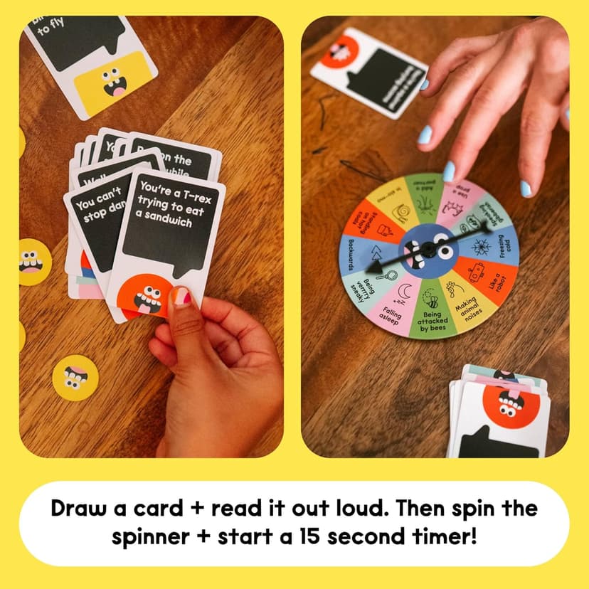 Laugh Attack [Can You Make Your Family Laugh? | Don’t Laugh Challenge Card Game For Kids, Teens, and Families | Great For Game Night, Reunions, Vacation | Kids Gift For Boys & Girls Ages 5+]