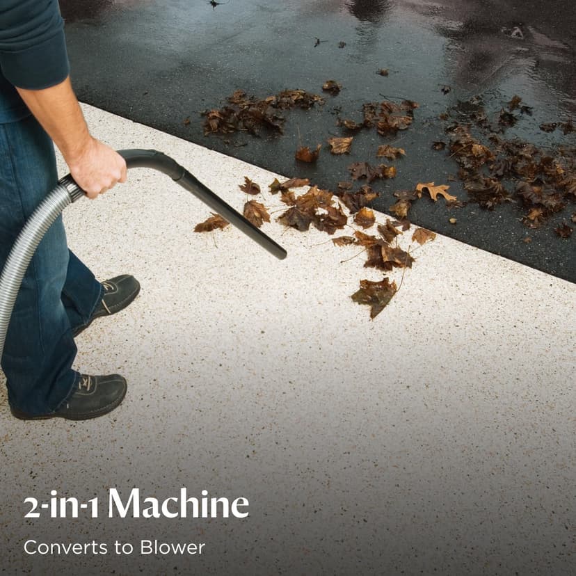 BISSELL Garage Pro Wall-Mounted Wet Dry Car Vacuum/Blower With Auto Tool Kit, 18P03 , Gray