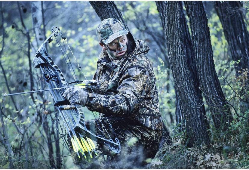 EAmber Camouflage Hunting Gloves Full Finger/Fingerless Gloves Pro Anti-Slip Camo Glove Archery Accessories Hunting Outdoors