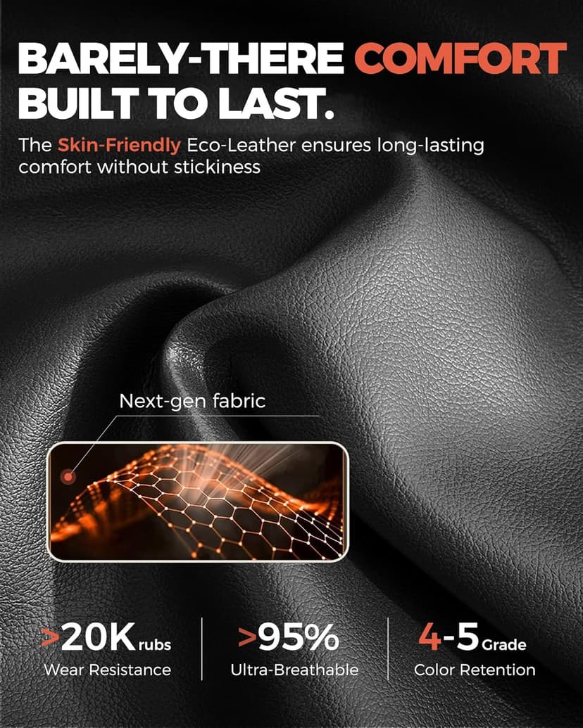 GTPLAYER Gaming Chair for Adults, Big and Tall 350LBS Heavy Duty Office Chair, Ergonomic High Back Lumbar Support and Recliner for Back Pain Relief, Sky Gray
