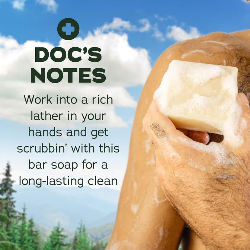 Cleansing Cold Process Soap with Natural Oils, Gifts for Men (Sandalwood Summit) Dr. Squatch Natural Men’s Bar Soap, Body Soap Bar (5oz, 3-Pack) B0F8RFB9RJ