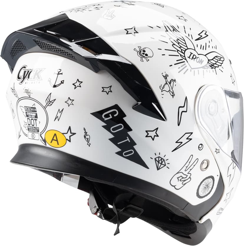 Helmets Full Face for Men Women Adult Smoked Sunshield
