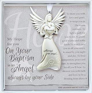 Always an Angel Keepsake Gift/Ornament for Infant or Child on Christening/Baptism Gift for Girl or Boy