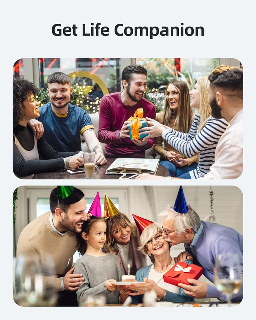 Parsonver Parsonver Smart Watch, 5ATM Waterproof Watch for Swimming, Fitness Activity Tracker with 110+ Sports Modes, Heart Rate/Sleep/SpO2/Calories Monitor, Pedometer, Fitness Watch for Android & iPhone, Black