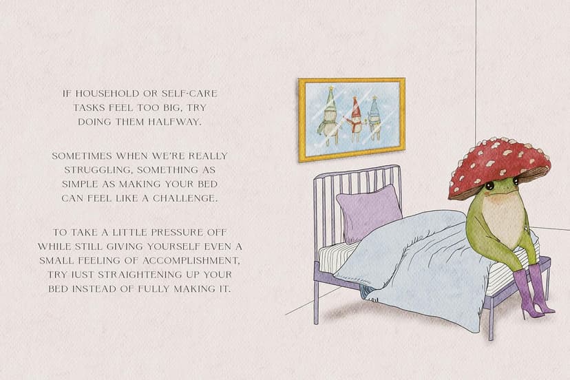 The Little Frog's Guide to Self-Care: Affirmations, Self-Love and Life Lessons According to the Internet's Beloved Mushroom Frog 1837991014