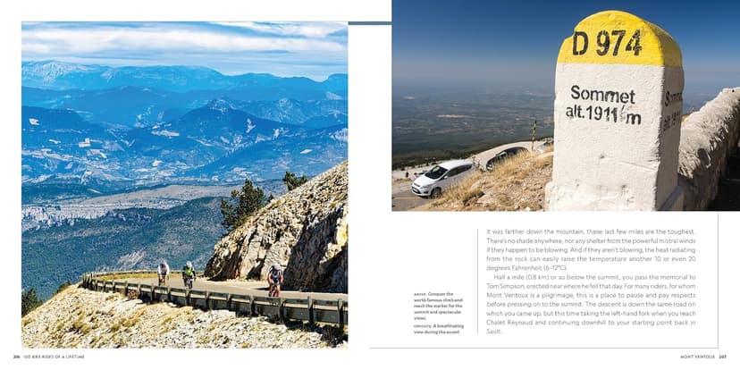 100 Bike Rides of a Lifetime: The World's Ultimate Cycling Experiences (100 of a Lifetime) 1426222653