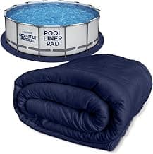 Shop Square 15-Foot Pool Liner Pad for Above Ground Pools - Under Pool Padding, Above Ground Pool Pad, Puncture Protection, Extend Liner Life, Durable Geotextile Material