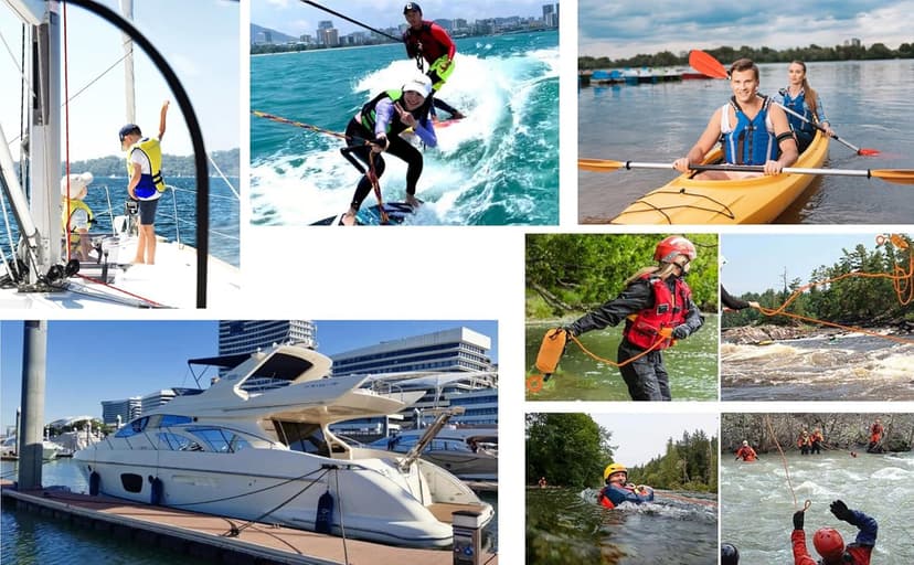 1/4 in (6mm) x 100 Ft (30Meter) Marine Floating Rope for Boating, Fishing, Rafting, Camping, Hiking, Hunting, Anchor, Mooring, Dock Lines, Kayak, Canoe, Rescuing Reflective Orange