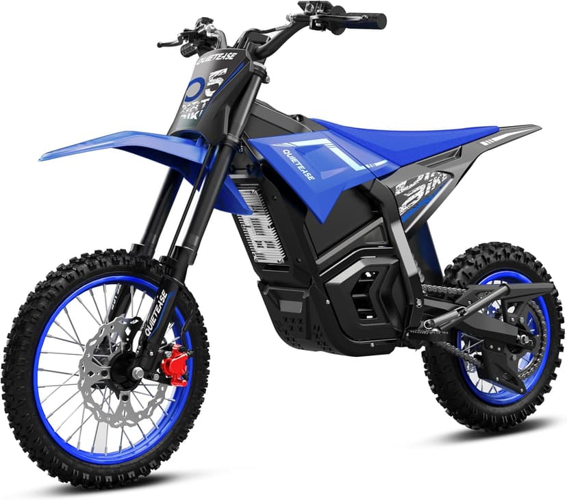 Electric Dirt Bike for Adults Teens, 3000W Brushless 220Nm Motor - 45° Slope, 38 MPH, 48V/23.5Ah Removable Battery, Dual Hydraulic Brakes & Full Suspension Electric Motorcycle for Age 13+