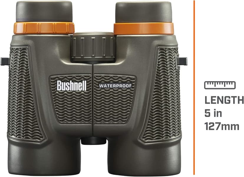 Bushnell H2O Xtreme 10x42 Compact Waterproof Binoculars - Fully Multi-Coated Lenses, Anti-Fog, High-Performance Optics for Hunting, Birdwatching, Fishing, Boating, and Travel
