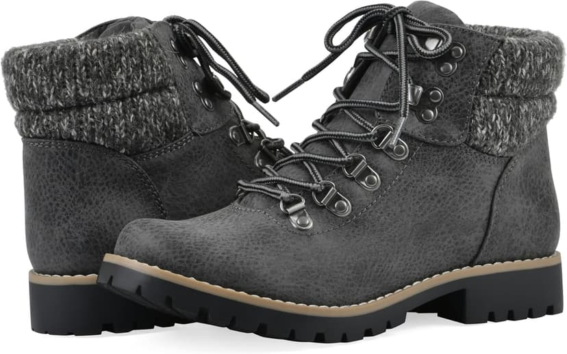 CLIFFS BY WHITE MOUNTAIN Shoes Pathfield Women's Lace-up Hiker Style Bootie