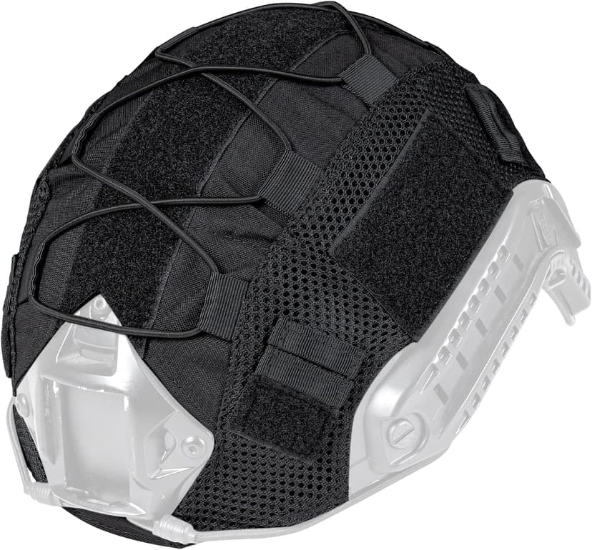 IDOGEAR Tactical Helmet Cover for Fast Helmet camo Helmet Cover for Airsoft Helmet in Size M/L, Military Paintball Hunting Shooting Gear - 500D Nylon - Without Helmet
