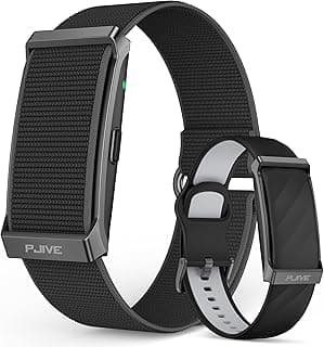 Smart Bracelet, Health Fitness & Activity Tracker with All-Day Continuous Heart Rate/Blood Pressure Monitor, Sleep Tracker, 170+ Sport Modes, 60 Day Battery & Free App, IP68 Smart Band for Android IOS
