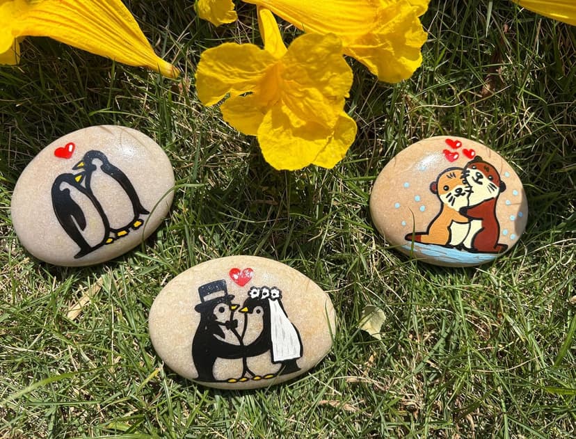 mqajdv Penguin Groom Gift from Bride – To My Husband on Our Wedding Day – Thoughtful Marriage Keepsake for Husband from Wife-to-Be – Unique Big Day Gift with Card