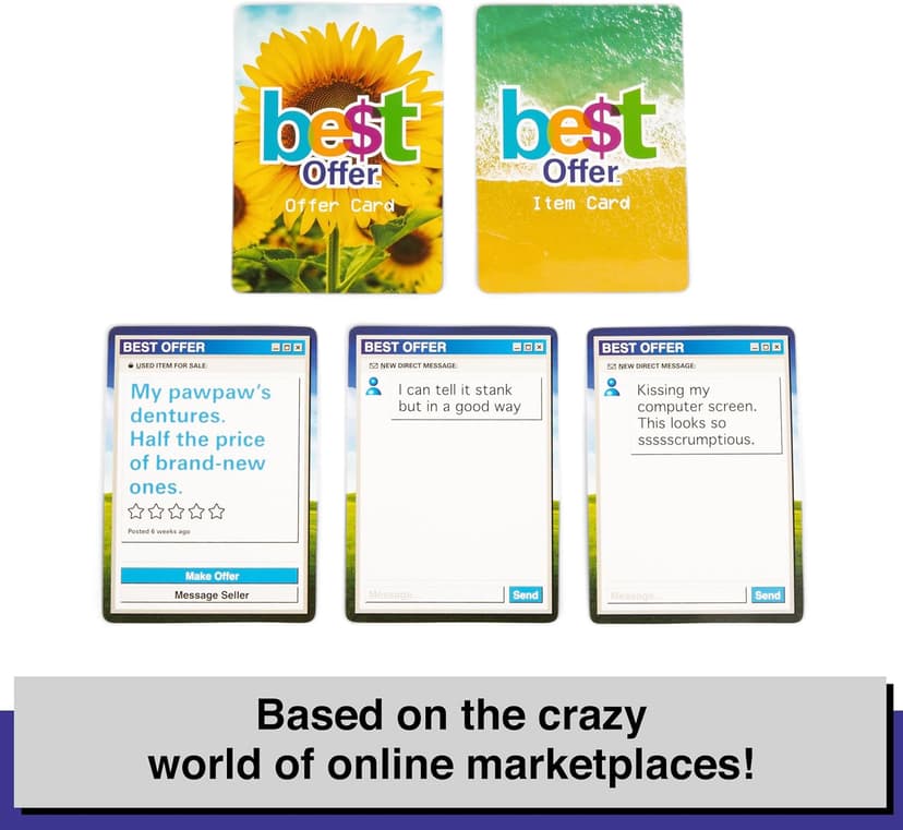 The Buy Sell Trade Game - Adult Card Games for Game Night by What Do You Meme?®+
