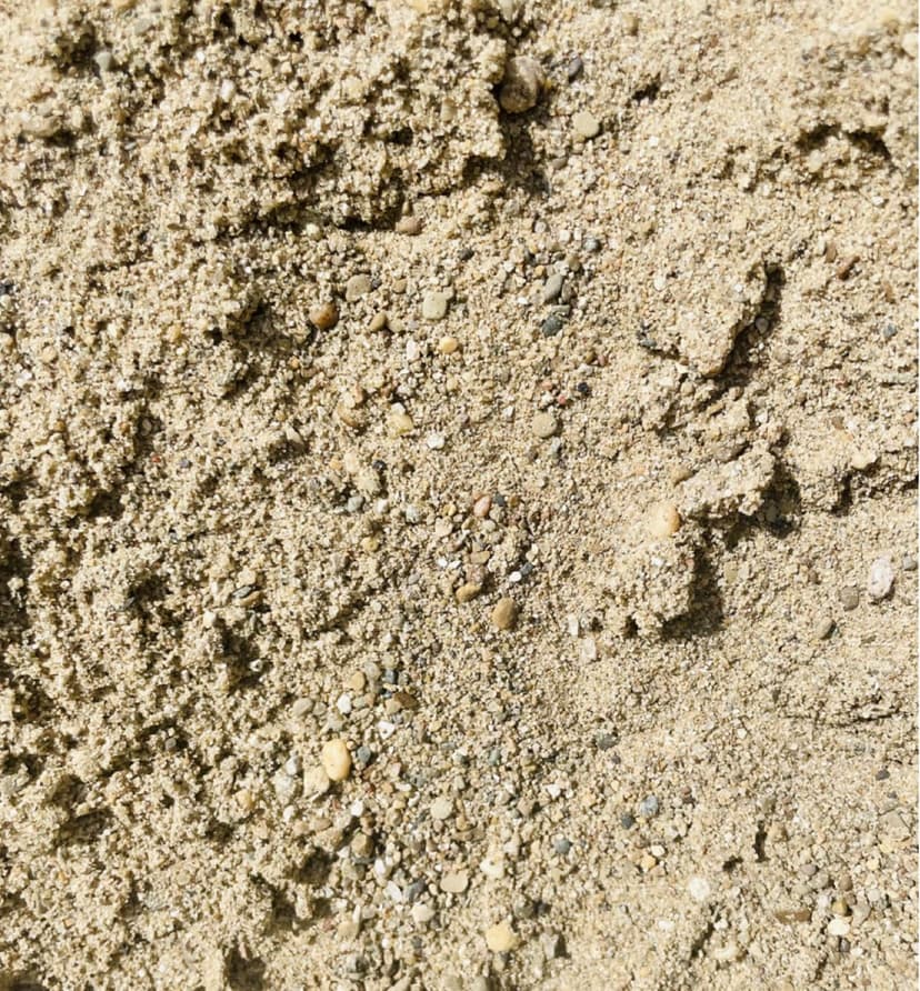 Coarse Sand, Washed, for Drainage, Base Layer, and Concrete Mix (3 lbs)
