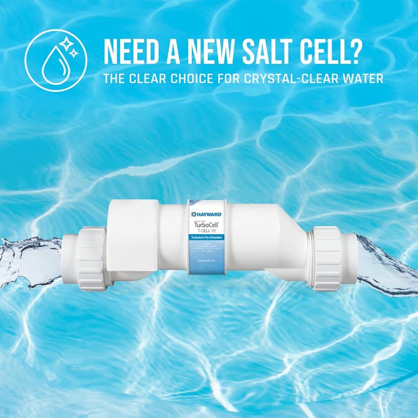 Hayward W3AQR15 AquaRite Salt Chlorination System for In-Ground Pools up to 40,000 Gallons