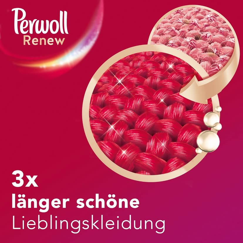 Perwoll Renew Color & Fiber - Liquid Detergent For Colors (1 x 25 Wash Loads)