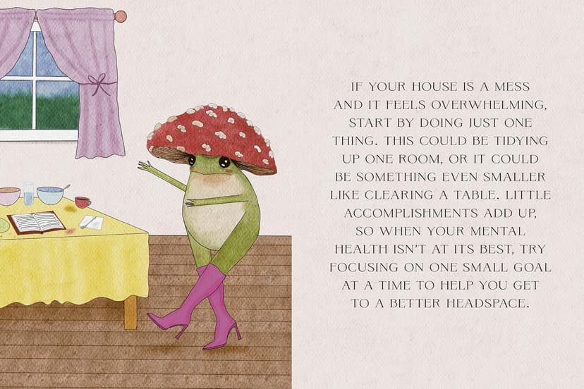 The Little Frog's Guide to Self-Care: Affirmations, Self-Love and Life Lessons According to the Internet's Beloved Mushroom Frog 1837991014