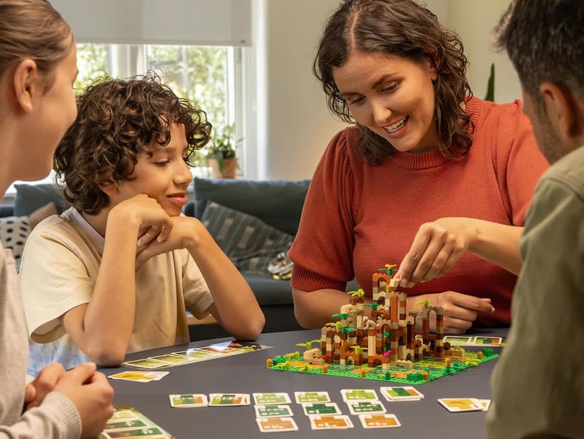 Monkey Palace - LEGO Board Game, Brick Building Strategy Board Game for Kids 8-12, Family Fun for Adults, LEGO Fun Toys for Kids & Families, 2-4 Players Ages 10+, 45 Minute Playtime