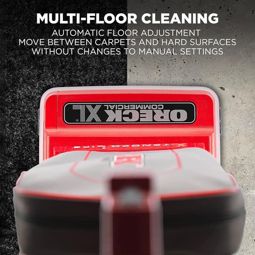 Oreck Commercial Professional Vacuum Cleaner, Bagged Upright Vac for Carpets and Hard Floor, Lightweight, Dual Speed Settings, Powerful Vacuum Cleaners for Commercial Use