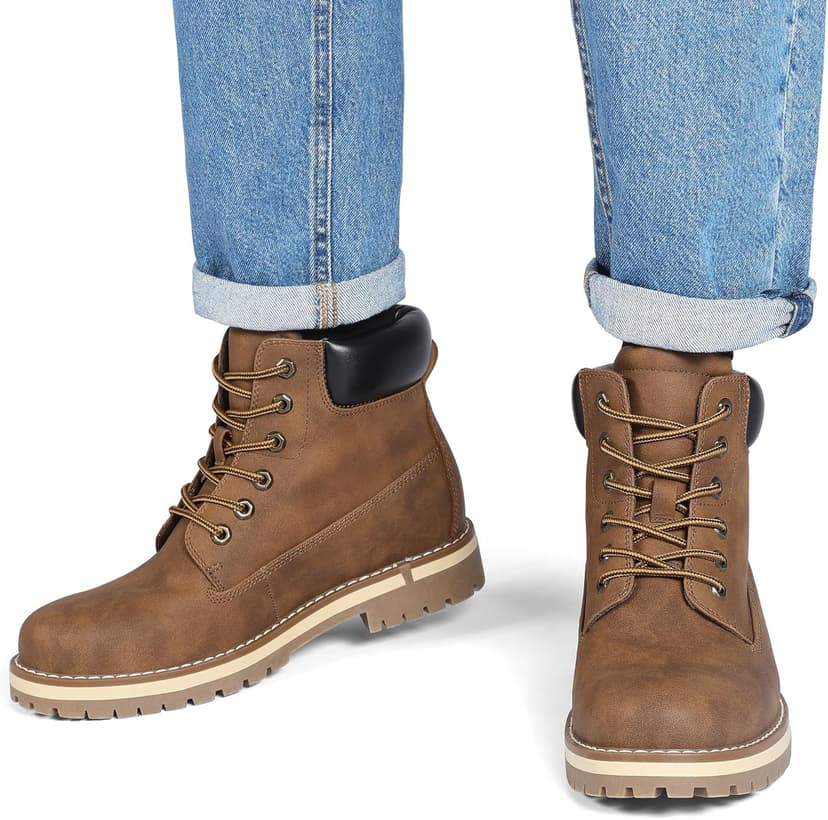 Bruno Marc Men's Classic Winter Fall Casual Boots Warm Cold-Weather Work Boots 3.0