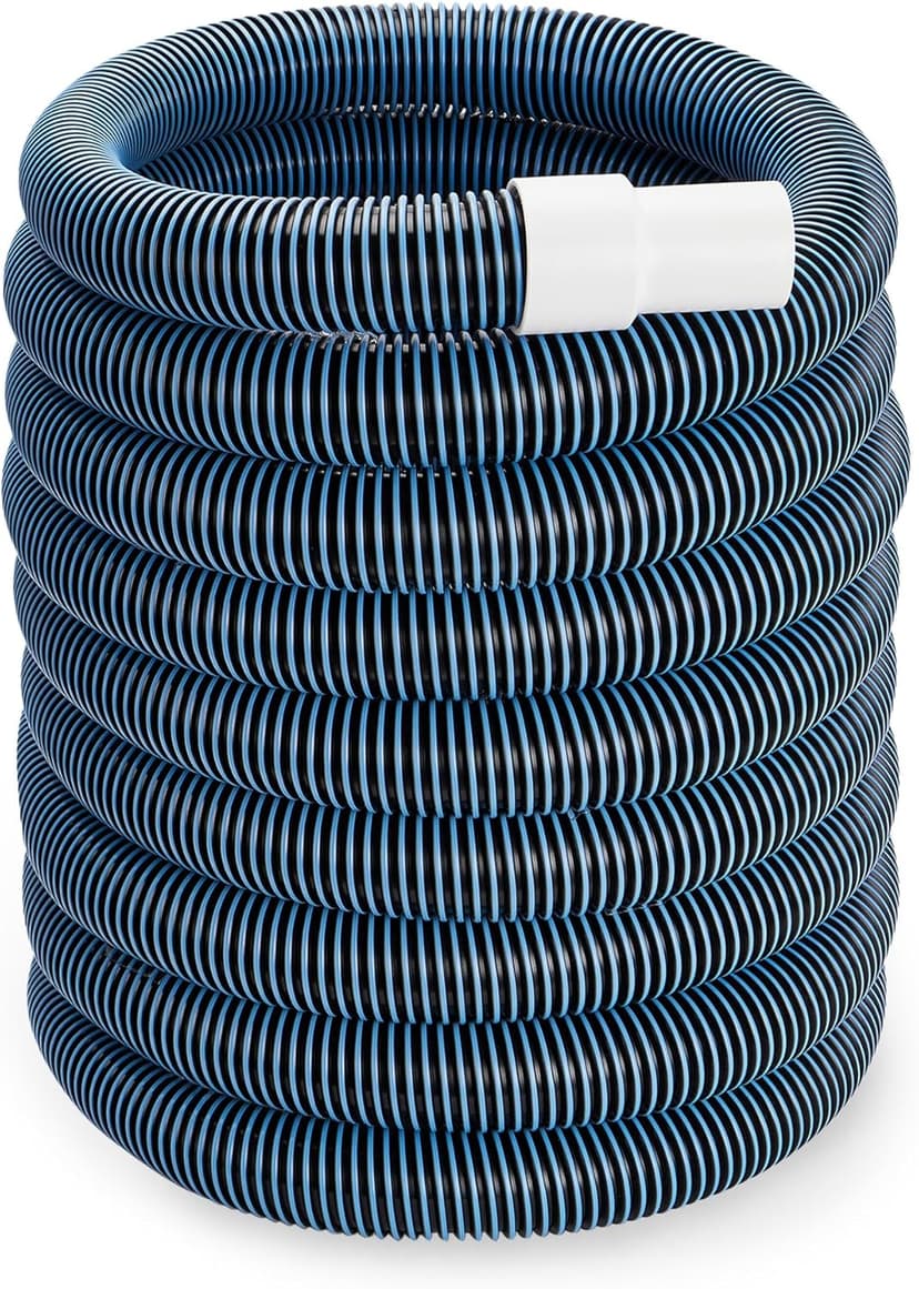 Amazon Basics Pool Vacuum Hose, 30ft, Flexible Spiral-Wound Design