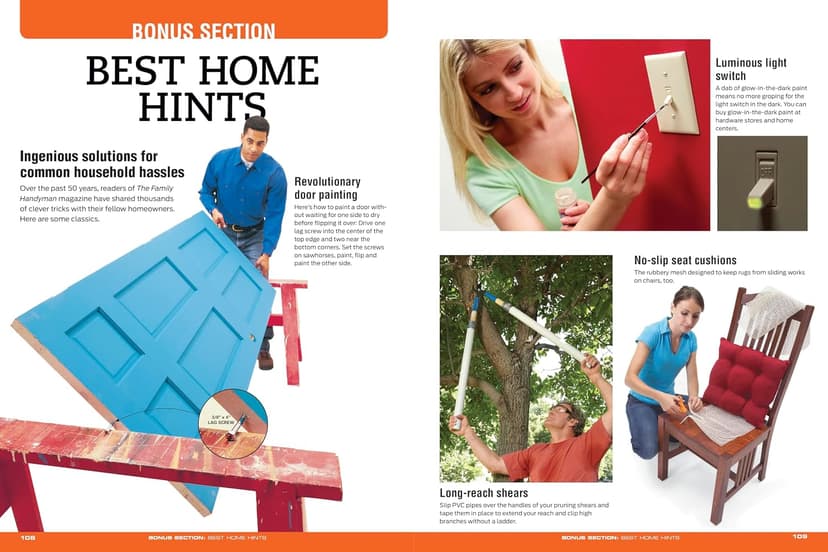 100 Things Every Homeowner Must Know: 100 Expert Tips to Save Money, Solve Problems, and Improve Your Home (Family Handyman 100) 1621452204