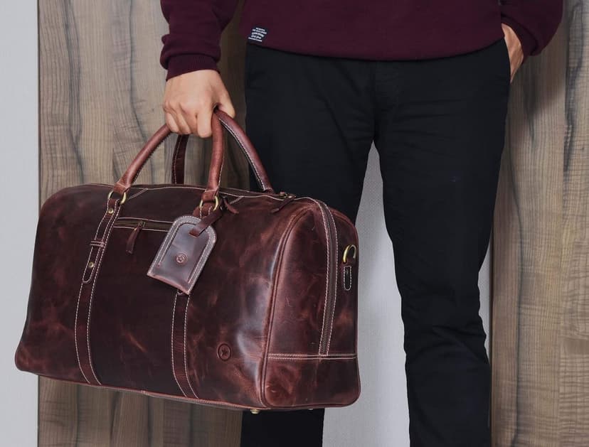 AARON LEATHER GOODS VENDIMIA ESTILO 